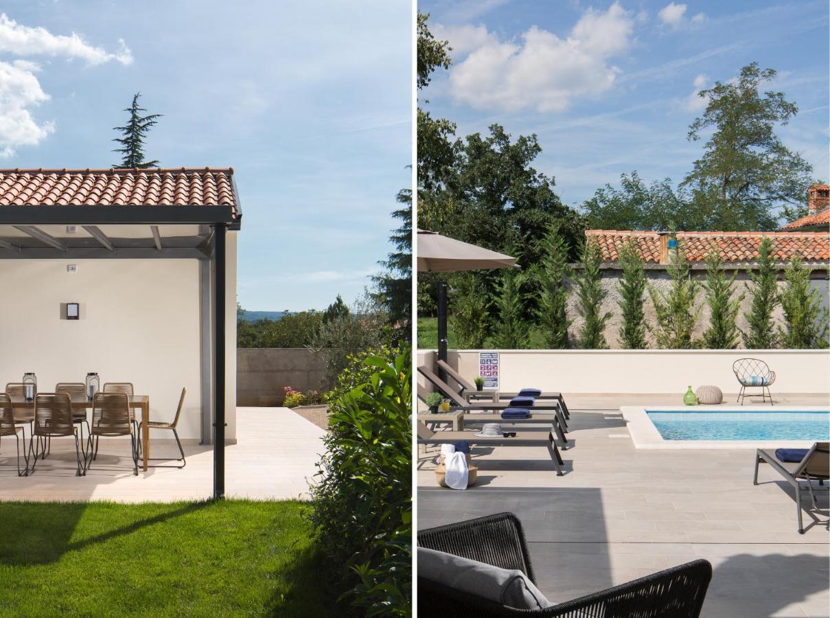 Villa Del Sol With Large Garden Perfect For Families Labin  Exterior photo